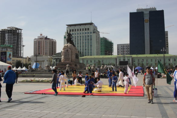 Sukhbaatar Square Ulaanbaatar